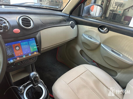 Lifan, Smily, 1300, 89, бензин, хэтчбек, механика, передний привод, среднее состояние, левый, красный, 215 000 ₽