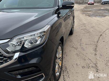 SsangYong / KGM, Rexton, 2200, 181, дизель, внедорожник, автомат, полный привод, среднее состояние, левый, черный, 3 620 000 ₽
