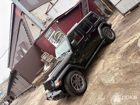 Jeep, Wrangler, 2000, 272, бензин, внедорожник, автомат, полный привод, среднее состояние, левый, черный, 4 700 000 ₽