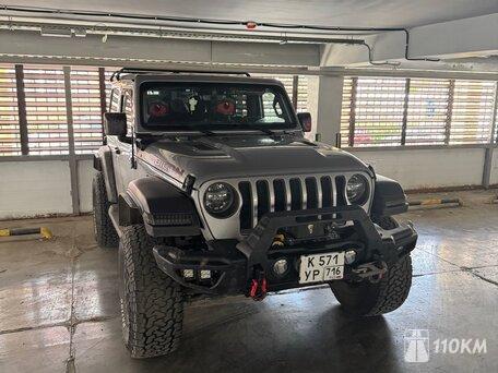 Jeep, Wrangler, 2000, 272, бензин, внедорожник, автомат, полный привод, среднее состояние, левый, серый, 4 400 000 ₽